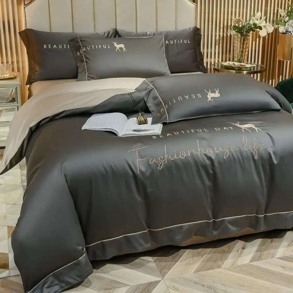 Hotel Quality Soft Polyester Duvet Cover Set on Sale