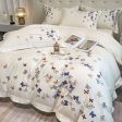 Butterfly Elegance 100% Egyptian Cotton Luxury Bedding Set Hot on Sale