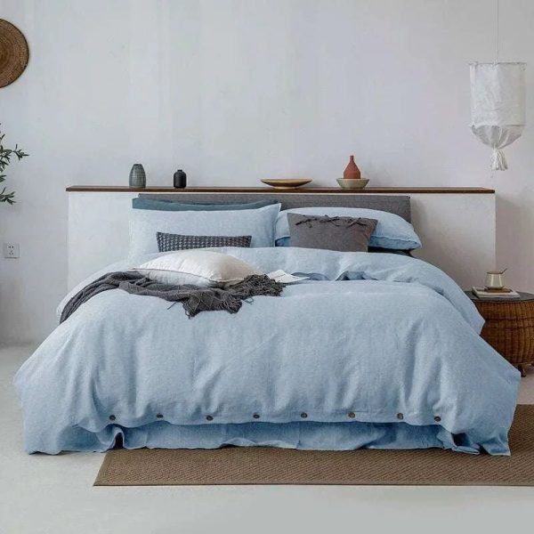 Pure Linen Bedding Set For Cheap