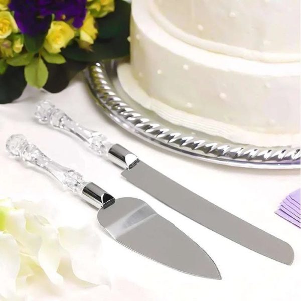 2pc Cake Knife Set Sale