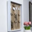 6-Hook Wooden Metal Key Hook Board Online