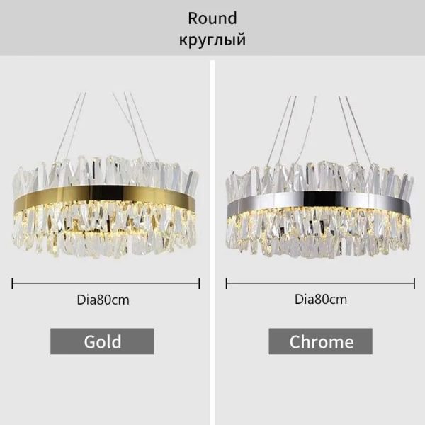 Magnificent Round Crystal Chandelier Online Hot Sale