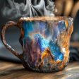 Stylish Mineral Crystal Coffee Mug - Eco-Friendly Resin Drinkware Discount