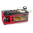 Retro 3-in-1 Breakfast Station - Red Fashion