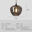 Retro Glass Pendant Light on Sale