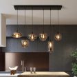 Retro Glass Pendant Light on Sale