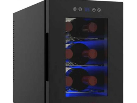 6-Bottle Wine Cooler, 13-Liter Mini Fridge with Wine Rack and Temperature Control Online