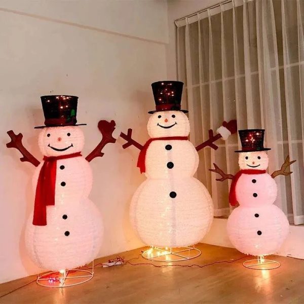 Retractable Christmas Snowman Decoration For Sale