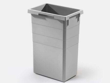 Hailo 38 liters Large Replacement Waste Bin Euro Cargo Trash for Commercial and Residential use 40.15 Quart Capacity Cheap