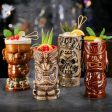 Exotic Tiki Ceramic Cocktail Mug Online Sale