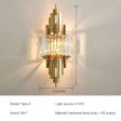 Illuminate LED Crystal Wall Lamp For Cheap