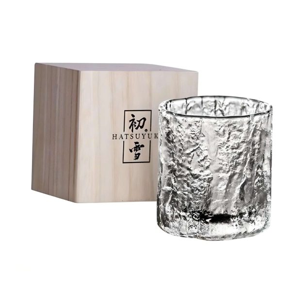 Luxury Crystal Whiskey Glass Set with Coasters Online now