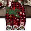 Festive Linen Christmas Table Runner Online