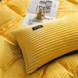 Solid Color Double Thick Velvet Duvet Cover For Cheap