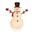 Retractable Christmas Snowman Decoration For Sale