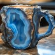 Stylish Mineral Crystal Coffee Mug - Eco-Friendly Resin Drinkware Discount