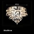 LED Modern Crystal Stainless Steel Chandelier Supply