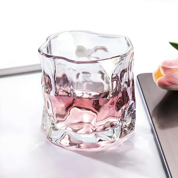 Irregular Shape Glass Drinkware Set Sale