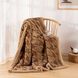 Cozy Plaid Throw Blanket Discount