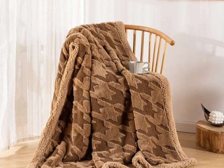 Cozy Plaid Throw Blanket Discount