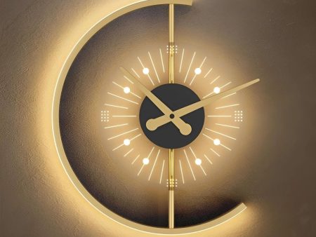 LED Wall Lamp with Clock - Illuminate Your Space in Style Online