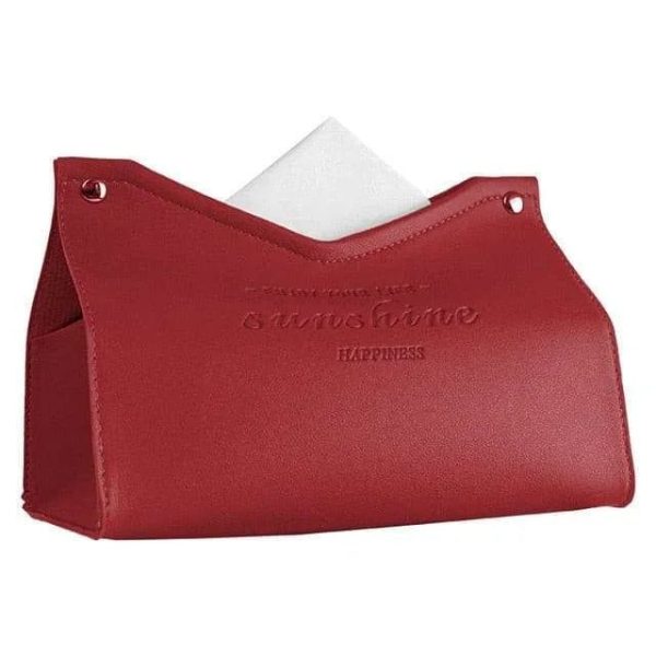 Leather Tissue Canister - Elegant Napkin Dispenser Fashion