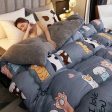 Luxury Warm Patchwork Quilt Duvet - Thicken Lamb Wool Comforter Online Sale