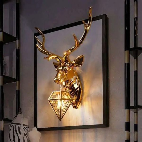 Modern Antler Wall Lamp Supply