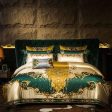 Opulent Cotton Embroidered Bedding Set Online