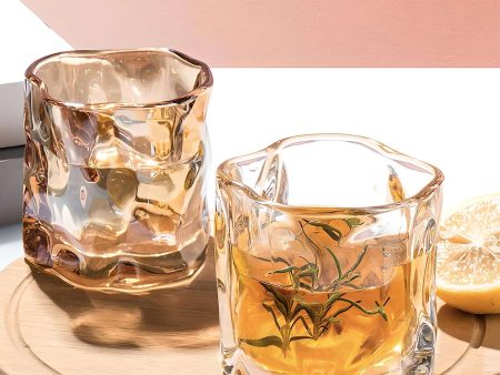 Irregular Shape Glass Drinkware Set Sale