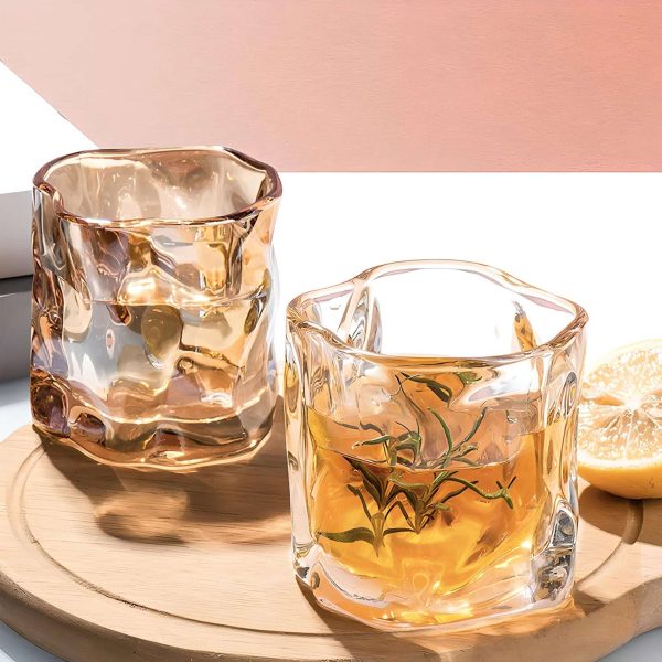 Irregular Shape Glass Drinkware Set Sale