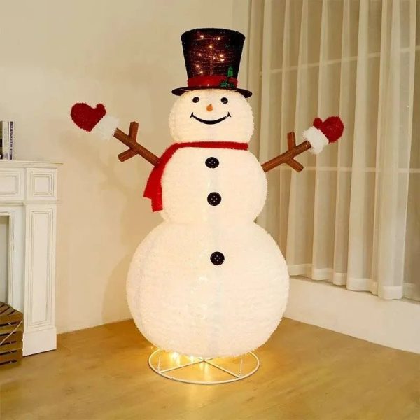 Retractable Christmas Snowman Decoration For Sale