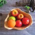 Natural Wood Fruit Tray: Handcrafted Irregular Snack & Candy Plate 🍃 For Discount