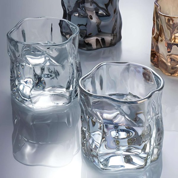 Irregular Shape Glass Drinkware Set Sale