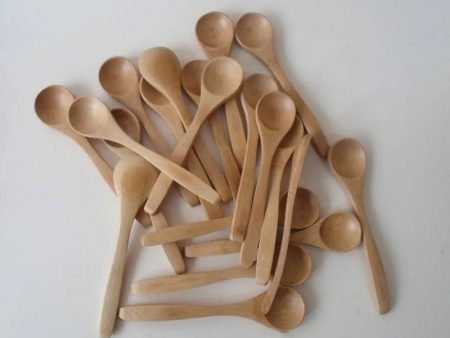 10Pcs Mini Wooden Kitchen Spoons Set 🥄 Online Hot Sale