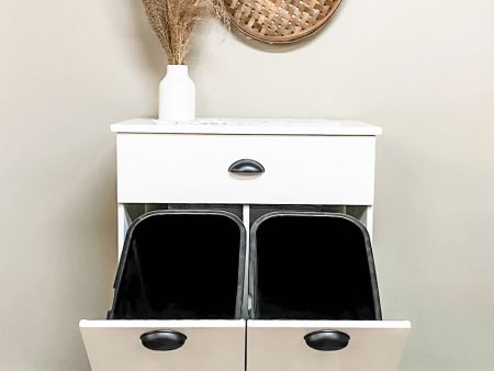 Barlow with a storage drawer in white modern style Cheap