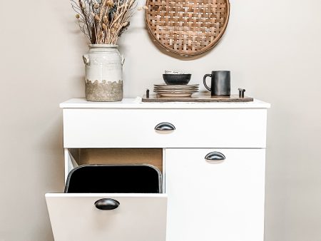 Dashwood with a storage drawer in white modern style on Sale