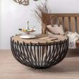 Elegant Round Metal Coffee Table Cheap