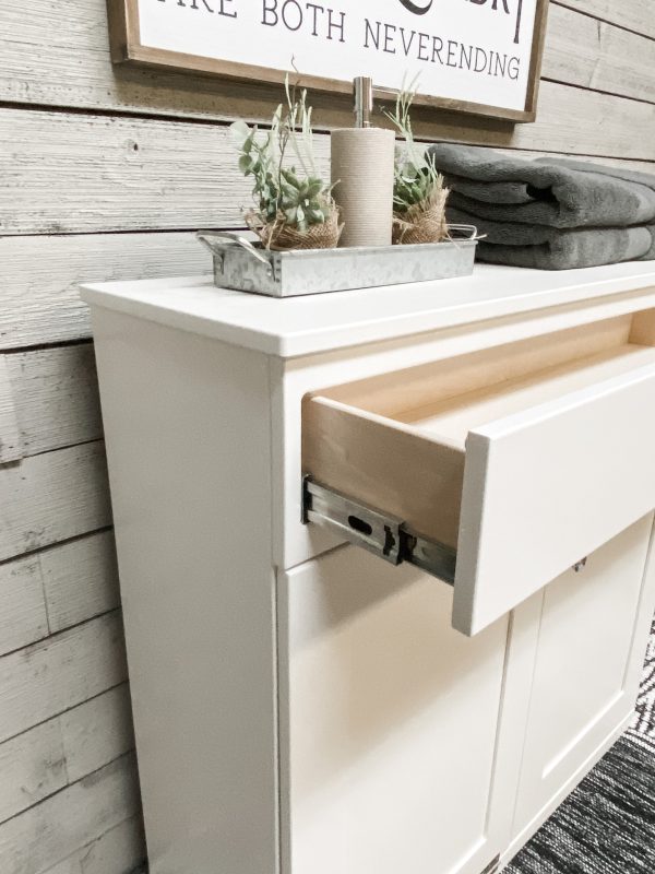 Dashwood with a storage drawer and cabinet with farmhouse doors Online Hot Sale