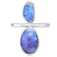 Sterling Silver Australian Boulder Opal Ring Sale