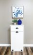 Sinclair with a Storage Drawer in White with Modern Door Discount