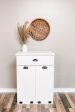 Barlow with a storage drawer in white modern style Cheap