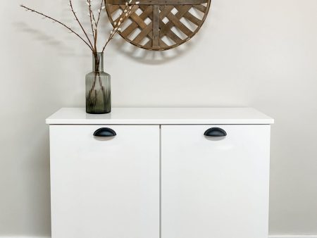 Dashwood in white with full flat door modern style Fashion