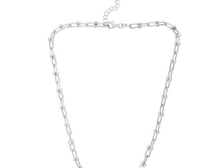 Silver 6mm Jax Link Chain Fashion