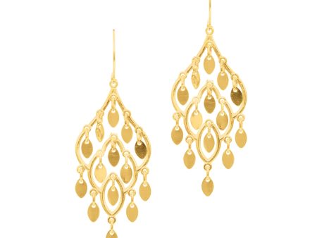 10K Gold Chandelier Earring Supply