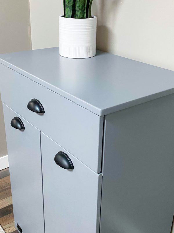 Barlow with a storage drawer in dark gray modern style Hot on Sale