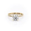 The Caroline Set With A 1 Carat Round Moissanite Online