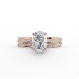 The Caroline Set With A 2.5 Carat Oval Moissanite Online